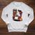 Ghost With Bookshelf Halloween Bookish Premium Tri-Blend Raglan Sleeve Sweatshirt Heather Mustard