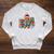 Gingerbread Reading Book Lovers Christmas Bookworm Librarian Raglan Sleeve Sweatshirt Heather Mustard