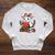 Goat Reading Book Graphic With Floral Raglan Sleeve Sweatshirt Heather Mustard