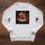 Goldfish Reading A Book Raglan Sleeve Sweatshirt Heather Mustard