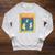 Goldilocks And The Three Bears Book Cover Raglan Sleeve Sweatshirt Heather Mustard