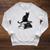Goth Mystical Gothic Books & Cat Raglan Sleeve Sweatshirt Heather Mustard