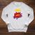 Guidance Counselor Teacher Superhero Superpower Comic Book Raglan Sleeve Sweatshirt Heather Mustard