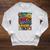 Your Health Comes First Pop Art Comic Book Halftone Retro Raglan Sleeve Sweatshirt Heather Mustard