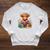 Highland Cow Book Floral Bookworm Librarian Cute Easter Day Raglan Sleeve Sweatshirt Heather Mustard