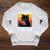 I'm Retired Reading Books Is My Job Cat Reader Raglan Sleeve Sweatshirt Heather Mustard