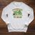 It's Good Luck To Read St Patrick's Day Book Lucky Raglan Sleeve Sweatshirt Heather Mustard