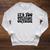 Its Too Nonfiction Outside Book Lovers Reading Groovy Raglan Sleeve Sweatshirt Heather Mustard