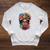 Juneteenth Educated Melanin Queen Afro Women Book Lover Raglan Sleeve Sweatshirt Heather Mustard