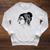 Just A Girl Who Loves Books Lady Library Women Raglan Sleeve Sweatshirt Heather Mustard