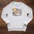 Just One More Chapter Bookish Raccoon Reading Book Reader Raglan Sleeve Sweatshirt Heather Mustard