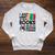 I Just Want To Read Books And Pet My Boston Terrier Raglan Sleeve Sweatshirt Heather Mustard