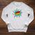 Kids Boys Ian Comic Book Superhero Name Raglan Sleeve Sweatshirt Heather Mustard