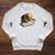 Labrador Retriever Dog Bookworm Reading Book Graphic Raglan Sleeve Sweatshirt Heather Mustard