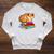 Leopard Gecko With Book Lizard Reptile Lover Raglan Sleeve Sweatshirt Heather Mustard
