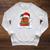 Librarian Book Santa Hat Reader Snow Pajamas Christmas Raglan Sleeve Sweatshirt Heather Mustard