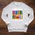 Library Is My Jam Librarian Reader Book Lover Raglan Sleeve Sweatshirt Heather Mustard