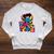 Lilo And Stitch 626 Outerspace Alien Comic Book Page Raglan Sleeve Sweatshirt Heather Mustard