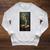 Magical Book Floral Coffee Books Nature Fantasy Raglan Sleeve Sweatshirt Heather Mustard