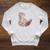 Marie Antoinette Reading A Book Raglan Sleeve Sweatshirt Heather Mustard