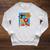 Marvel X-Men '97 Jean Grey Vintage Classic Comic Book Panels Raglan Sleeve Sweatshirt Heather Mustard