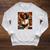 Melanin Queen Afro WomenEducated Reading Book History Raglan Sleeve Sweatshirt Heather Mustard