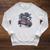 Morally Grey Book Club Floral Book Lover Graphic Raglan Sleeve Sweatshirt Heather Mustard