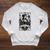 Morally Grey Book Club Lover Gothic Card Style Premium Tri-Blend Raglan Sleeve Sweatshirt Heather Mustard