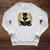 Mystic Cat With Spell Book Candle Flowers Witchcore Men Women Kids Raglan Sleeve Sweatshirt Heather Mustard