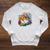 Open Book With Colorful Floral Reading Magic Raglan Sleeve Sweatshirt Heather Mustard