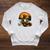 Outdoors Alligator Reading Book Raglan Sleeve Sweatshirt Heather Mustard