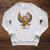 Owl With Pride Flag Book Lover Rainbow Library Raglan Sleeve Sweatshirt Heather Mustard