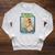 Peeing In The Pool Book Cover By Sam Spencer Raglan Sleeve Sweatshirt Heather Mustard