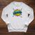 Physics Is My Superpower Comic Book Style Raglan Sleeve Sweatshirt Heather Mustard