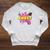 Pop Art Sweet Text Bubble Comic Book Style Classic Raglan Baseball Tee Raglan Sleeve Sweatshirt Heather Mustard