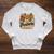 Protein And Proverbs Protein Workout Book Lover Retro Raglan Sleeve Sweatshirt Heather Mustard