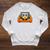 Proud Library Patron Cute Tablet Reading a Book Raglan Sleeve Sweatshirt Heather Mustard