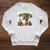 Raccoon Family Reading Around Treetop Home Books Adventure Raglan Sleeve Sweatshirt Heather Mustard