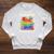 Radicalized By Basic Decency Books LGBT Flag Pride Gay Month Raglan Sleeve Sweatshirt Heather Mustard
