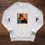 I Read Banned Books Cat Reader Bookworm Raglan Sleeve Sweatshirt Heather Mustard