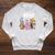 Read Book Club Piggie Elephant Pigeons Teacher Library For Men Women Kids Raglan Sleeve Sweatshirt Heather Mustard
