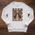 Read Coquette Bow Retro Western Groovy Leopard Reading Raglan Sleeve Sweatshirt Heather Mustard