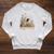 Read In Peace Skeleton Reading Book Halloween Bookish Raglan Sleeve Sweatshirt Heather Mustard