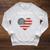 Reading Books Since 1776 American Reading Pride Raglan Sleeve Sweatshirt Heather Mustard