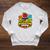 Reading Crew Teacher Literacy Classroom Book Raglan Sleeve Sweatshirt Heather Mustard