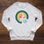READING IS MY FAVORITE SPORT FUN BOOK LOVER Raglan Sleeve Sweatshirt Heather Mustard