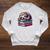 Reading Muffler Sloth On Stack Of Books Raglan Sleeve Sweatshirt Heather Mustard