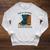 Reality Optional Reading Required Gamer Panther Book Raglan Sleeve Sweatshirt Heather Mustard