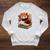 Red Panda Reading Book Animal Bookworm Raglan Sleeve Sweatshirt Heather Mustard