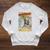 Retro Basketball Player Comic Book Style Dunker Graphic Raglan Sleeve Sweatshirt Heather Mustard